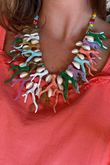 Laundry B Free Spirit Coral Necklace Multi